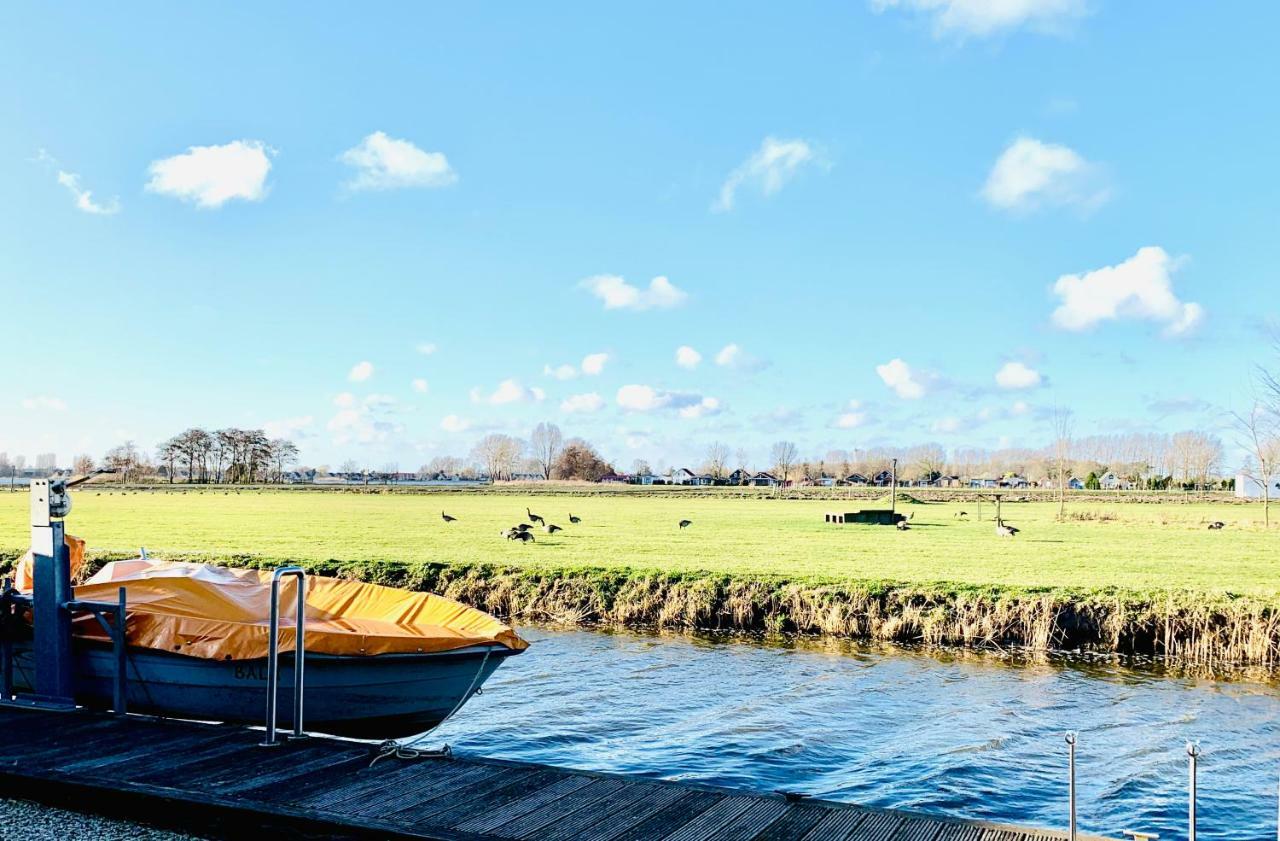 Ferienpark Vislust Ferienhaus Balu Mit Eigenem Steiger Zum Angeln Ijsselmeer Niederlande Villa Wervershoof ภายนอก รูปภาพ